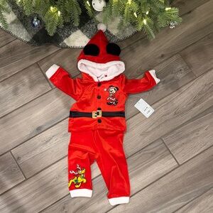 Santa Mickey Mouse Set for Baby